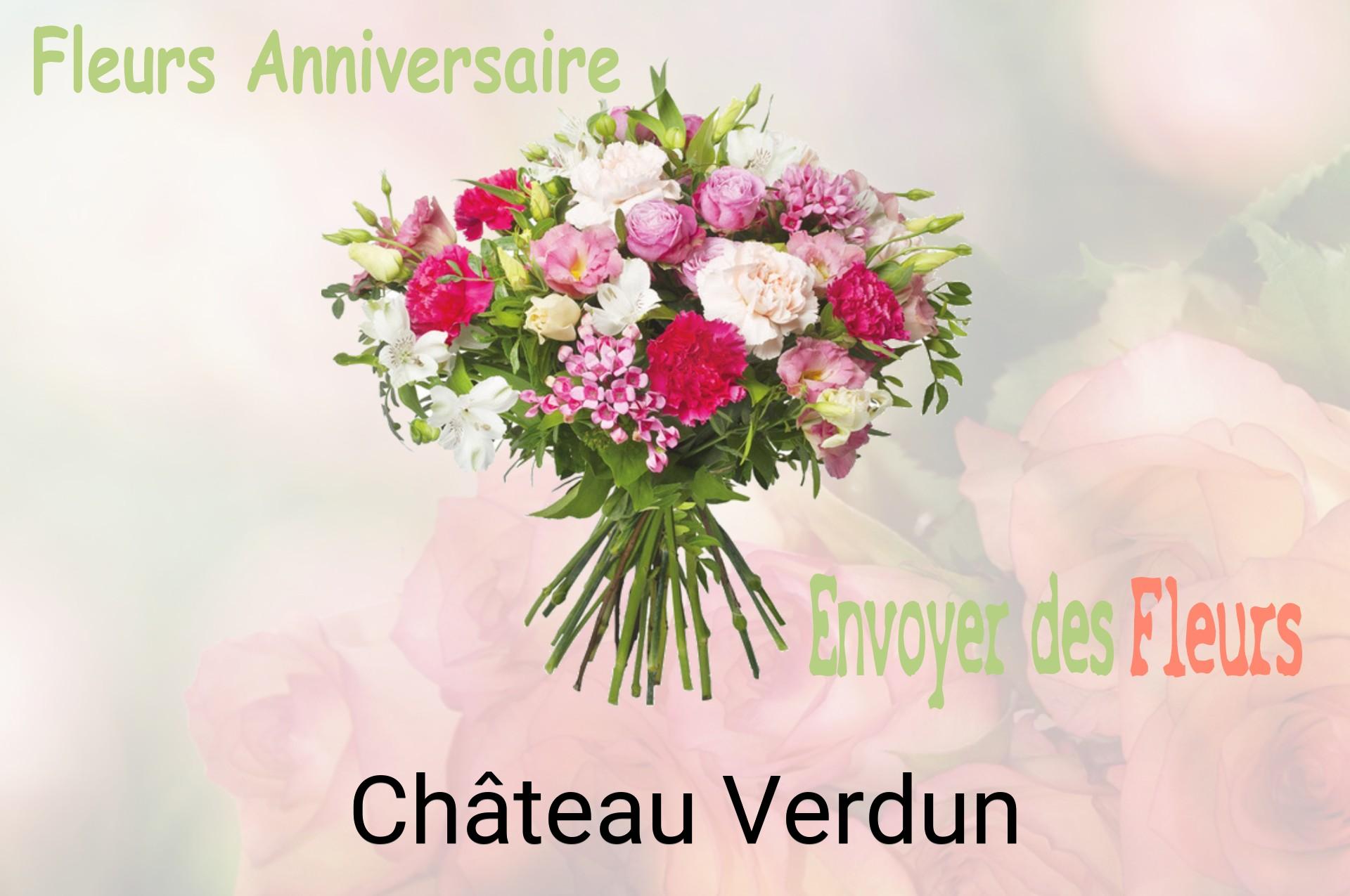 Bouquet de fleurs d’anniversaire livré à Château-Verdun