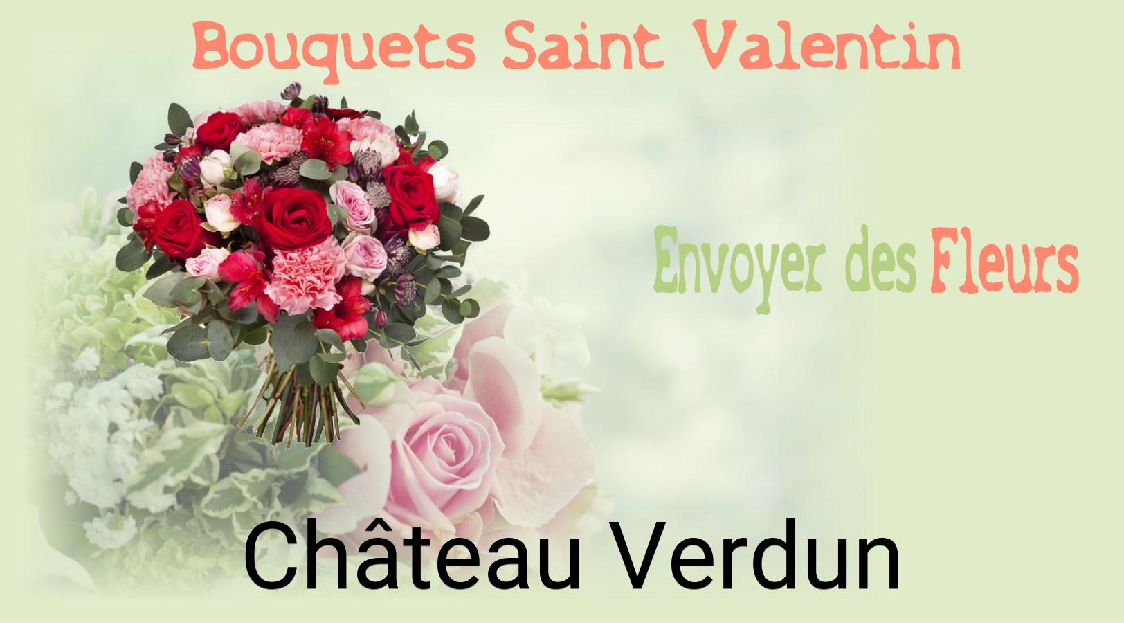 Roses de Saint-Valentin livrées à Château-Verdun
